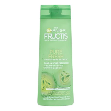 GARNIER Fructis Sampon Pure Fresh gyorsan zsírosodó hajra 400 ml