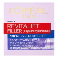   L' ORÉAL Paris Revitalift Filler (HA) Ránctalanító, Feltöltő éjszakai krém 50 ml