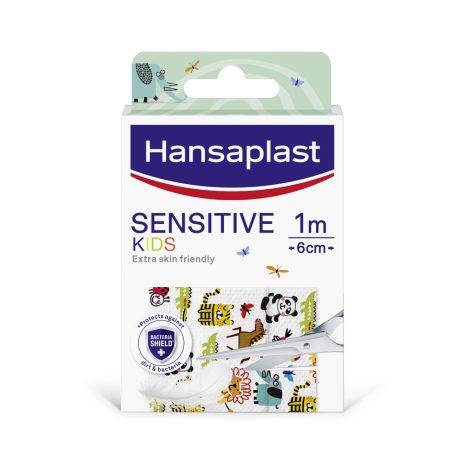 Hansaplast Sensitiv Kids Sebtapasz 1mx6cm 10db