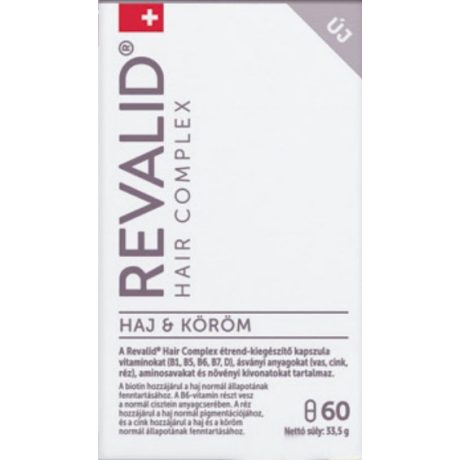 Revalid Hair Complex étrend-kiegészítő kapszula 60 db