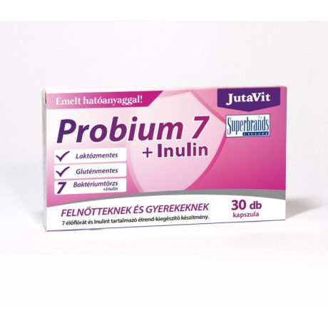 JUTAVIT PROBIUM 7 + INULIN kapszula 30 db