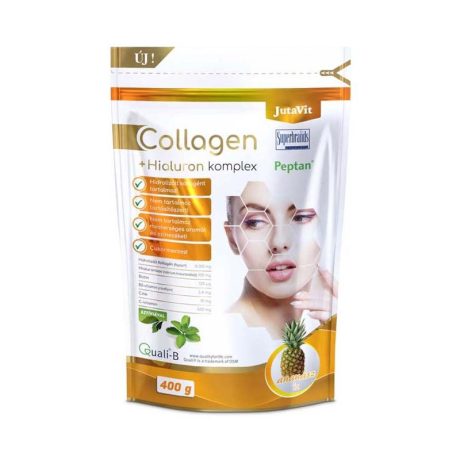 JUTAVIT COLLAGEN COMPLEX ananász izű por 400 g