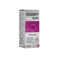COLDISEPT NANOSILVER torokspray 20 ml