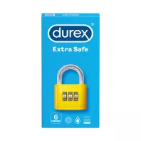 DUREX EXTRA SAFE óvszer 6 db