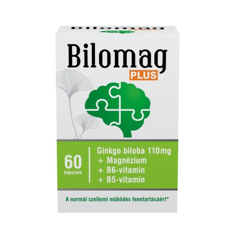 BILOMAG PLUS GINKGO BILOBA 110 mg kapszula 60 db