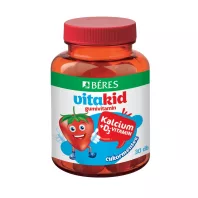 BÉRES VITAKID KALCIUM+D3-vitamin gumitabletta 30 db