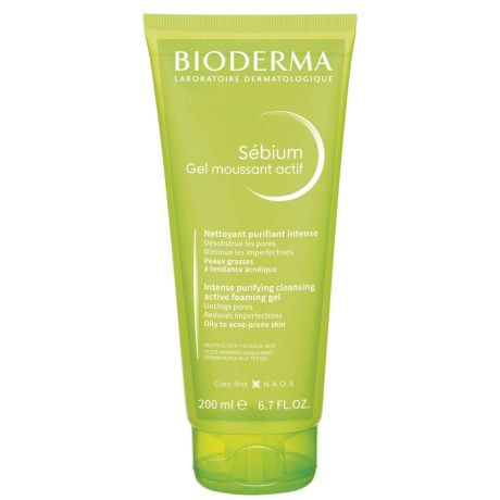 BIODERMA SEBIUM Gél Moussant Actif 200 ml