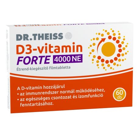 DR. THEISS D3-VITAMIN FORTE 4000 NE filmtabletta 60 db