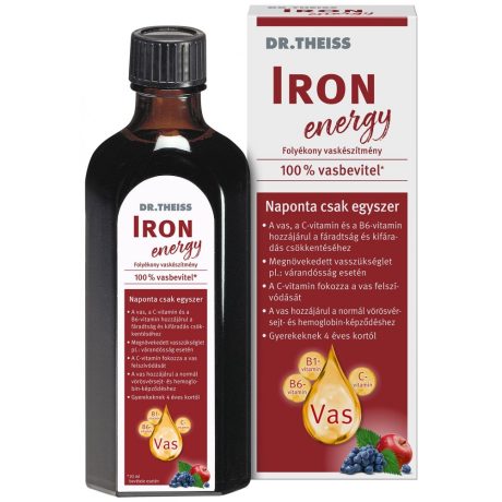 DR. THEISS IRON ENERGY vas+vitaminok 250 ml
