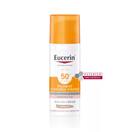 EUCERIN SUN FF50 pigment control krém médium 50 ml