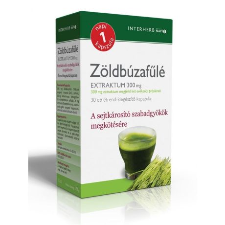 INTERHERB ZÖLDBÚZAFŰLÉ EXTRAKTUM kapszula 30db