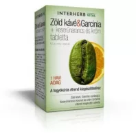 INTERHERB ZÖLD KÁVÉ és GARCINIA tabletta 60 db