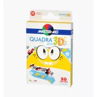 MASTER-AID Quadra sebtapasz boys 20 db