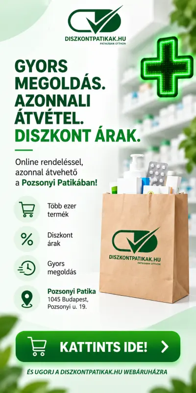 Diszkontpatikak.hu – gyors megoldás, azonnali átvétel